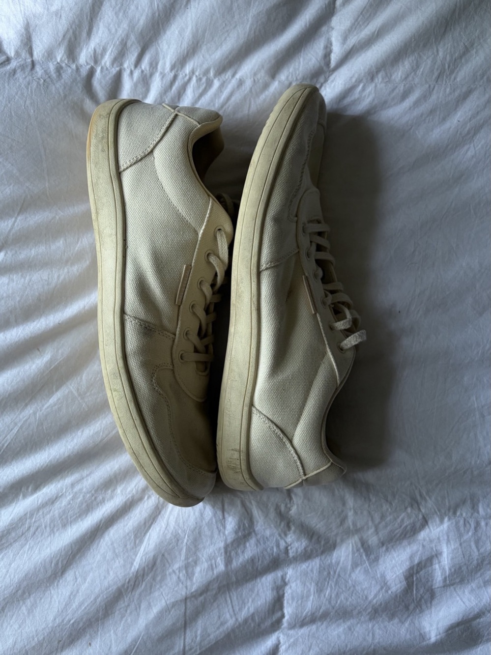 Whiten Men’s Sneakers in Cream - Picture 5 of 5